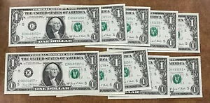 10 1969 D $1 STAR Notes E ���b�`�����h 10 �����A���V���A���i���o�[