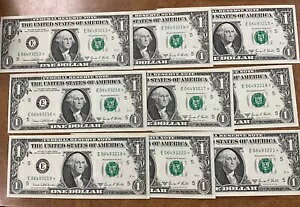 1969 D $1 STAR Notes E ���b�`�����h 9 �����A���V���A���i���o�[