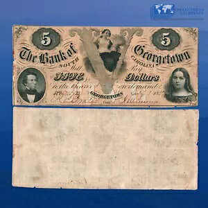 1857�N $5 �T�E�X�J�����C�i�B�W���[�W�^�E����s�AOBSOLETE NOTE�AVF