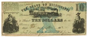 1862 �~�V�V�b�s�B $10 �p�~���� No.46655 CR40 (59332)
