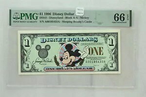 �f�B�Y�j�[ �h�� 1996 �h�� PMG �W�F�� UNC 66EPQ DIS41�B�~�b�L�[�B�����X�̔�����CA