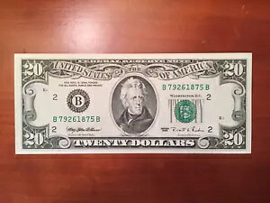 1995 ���A $20 �j���[���[�N (B) Fed Res Note Fr 2081-B - Gem Crisp Unc - B79261875B