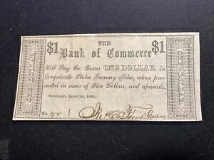 1864 �N $1 ���Ƌ�s�T�o���i�p�~���� GA 12730-05 F+