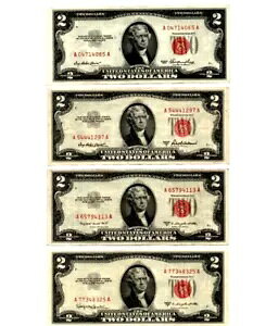 �V���[�Y 1953 1953 A-B-C VF/XF $2 �č������A�č�����������