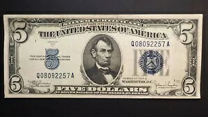 1934 C $5 �V���o�[�ؖ��� **�f�G�ȃ���* �������� S2790