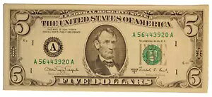 1988 **A** $5 �A�M������**�N���X�v UNC �{�X�g���m�[�g ** �������� S2427