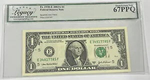 1930-E 2003A $1 �A�M������ �č����K�V�[ �f���炵����� �V�i 67PPQ