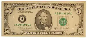 1988 **A** $5 �A�M������**�N���X�v UNC �{�X�g���m�[�g ** �������� S2423
