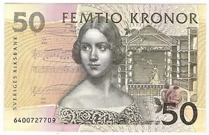 �X�E�F�[�f�� 50 �N���[�i 1996 P:62a UNC