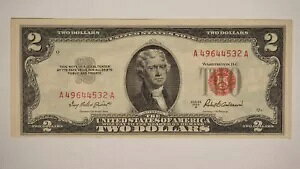 1953A $2 �h�����b�h�V�[�� **�N���� UNC ����!** - ��������! S2184