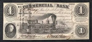 1858�N $1���Ǝ����s �C���f�B�A�i�B�e���z�[�g �p�~���� UNC
