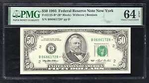 FR 2125-B* 1993 $50 *�X�^�[* FRN �A�M������s���� �j���[���[�N�B�j���[���[�N�B PMG UNC-64EPQ E