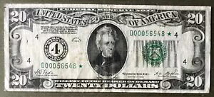 1928 �N $20 �A�M������s�� ? CLEVELAND S T A R ? FR 2050-D* D00056548*