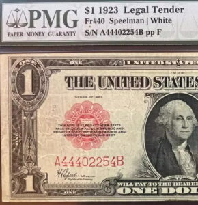 1923 �N $1 �@��ʉ� Fr 40 - PMG �O���[�h 20 ���ɏ㎿ - �N���ŃV���[�v�Ȏ荠�ȉ��i