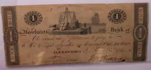1815 $1�A�}�[�`�����c �o���N �I�u �A���N�T���h���A�A���V���g�� D.C.�A�p�~���ꂽ�ʉ݁A#18339