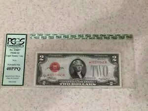 1928D* $2 STAR �m�[�g *MULE* ���b�h �V�[���@��ʉ� ? PCGS 40 PPQ