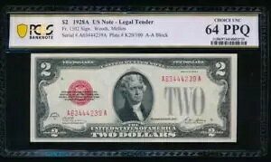 AC 1928A $2 �@��ʉ� PCGS 64 PPQ ������ Fr 1502
