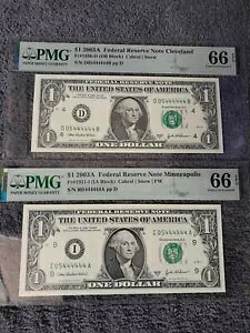2003A $1 �\���b�h 4 �ɋ߂��}�b�`���O 05444444 �y�A P.M.G 66EPQ ���A �}�b�`