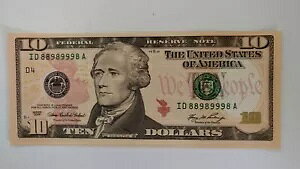 FR 2040D 2006 $10.00 �A�M�������������ʌŗL�̃V���A���ԍ� ID 889899