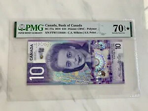 2018 �J�i�_��s $10�ABC-77a�APMG 70 EPQ �X�^�[!