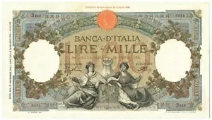 1000 ���� CAPRANESI REPUBBLICHE MARINARE FASCIO L'AQUILA 1942/11/21 BB/SPL