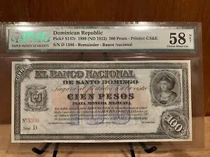 �h�~�j�J���a�� Banco Nacional 100 �y�\ 1889 (ND 1912) PS 147R �c�� AU