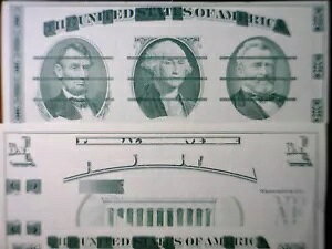 GIORI �e�X�g�m�[�g CRISP AU/CU �y�A $1 $5 $50 �ʉ� NICE LOT 2 �m�[�g NR