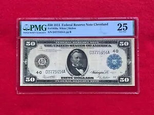 FR-1039A 1914 �V���[�Y $50 �N���[�u�����h TypeA �A�M������s���� *PMG 25 ���ɏ㎿*