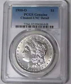 PCGS UNC 詳細 1900-O モーガン シルバー ダラー ニューオーリンズ造幣局 #09686448
