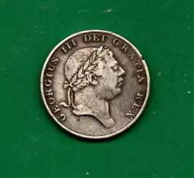 1814 年 イギリス ジョルジュ 3 世銀行トークン 1s 6d 銀貨