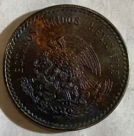 メキシコ - 5 ペソ - 1948 - シルバー 0.9000 - KM# 465、UNC TONING!!!