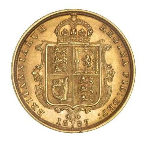 1887 �V�h�j�[������ �N�C�[�� �r�N�g���A �W���r���[ �w�b�h �S�[���h �n�[�t �\�u���� �m�[�}�� JEB Unc.