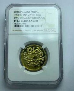 NGC PF 69 �E���g�� �J���I (1980) (S) ���� 27mm �^�J �h���S�� & �t�F�j�b�N�X �����R�C��
