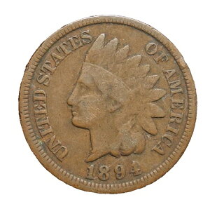 1894�N���C���f�B�A���w�b�h�y�j�[1�Z���g1�Z���g�͎�Ɏ���������������ecoinsales