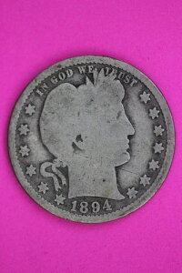 1894�N P �o�[�o�[ ���o�e�B �V���o�[ �N�H�[�^�[ �{���ۏ؁����K�R�C�� 1453