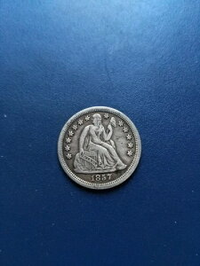 1857�N �A�����J �V�[�e�b�h�E���o�e�B �V���o�[�_�C���i10�Z���g�j�R�C���A���������I�i���b�g�ԍ��FT751�j