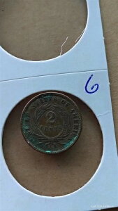 ���B���e�[�W USA 2�Z���g�R�C�� 1865�N No6