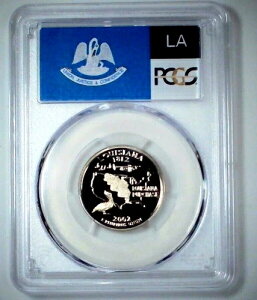 2002-S 25�Z���g ���C�W�A�i�B�N�H�[�^�[ PCGS PR69 DCAM CN CLAD 25atl0108