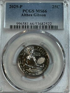 2025�N P �A���V�A�E�M�u�\�� 25�Z���g PCGS MS66 �����p�N�H�[�^�[