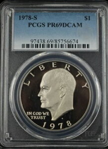1978-S �A�C�[���n���[ �h�� 1�h�� PCGS PR69DCAM (P0585)