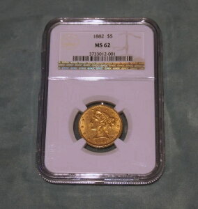 NGC 5�h������ 1882�N�� MS62 �A�l��4030�l