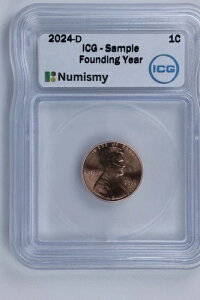 Numismy 2024-D ICG�T���v���X���u �n���N 1c 2025 FUN�V���[����