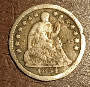 1851�N ���Ȍ^���R�̏��_�� �n�[�t�_�C�� (F) #531