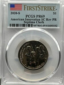 2020-S $1 �A�����J���C�m�x�[�V���� SC - �Z�v�e�B�}�N���[�N - PGCS PR69 FS Rev PR