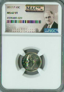 2017 P ���[�Y�x���g �_�C�� NGC MS67 PQ 2ND FINEST REGISTRY MAC SPOTLESS *