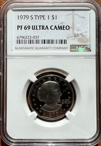 1979-S �^�C�v 1 ?? �X�[�U���EB�E�A���\�j�[ 1 �h�� ?? NGC PF69 �E���g���J���I �v���[�t�R�C�� ?