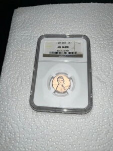 1965�NSMS�����J�[���y�j�[MS66RDNGC�F��