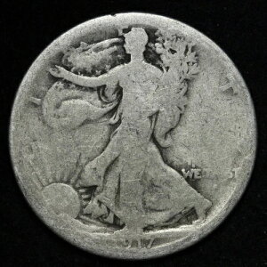 1917-S OBV �E�H�[�L���O�E���o�e�B�E�V���o�[�E�n�[�t�h�� E342 WTCX