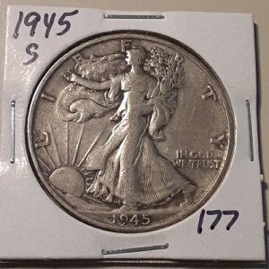 1945-S �E�H�[�L���O�E���o�e�B�E�n�[�t�h�� �T���t�����V�X�R������ US 50�Z���g 90%�� #177-72