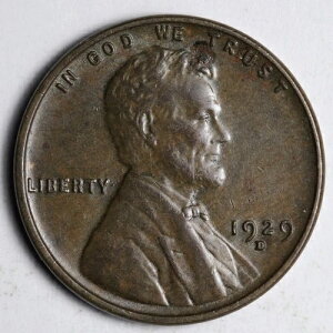 1929-D �����J�[�� �E�B�[�g �Z���g �y�j�[ AU+/UNC E210 T